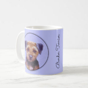 Grenz-Terrier-Malerei - Niedliche Original-Hunde-K Kaffeetasse