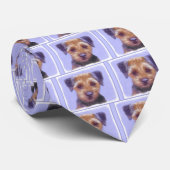 Grenz-Terrier-Malerei - Niedliche Original-Hunde-K Krawatte (Gerollt)
