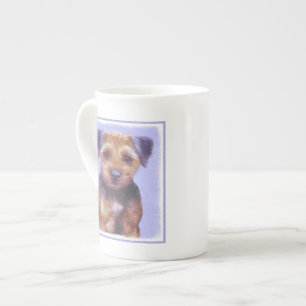 Grenz-Terrier-Malerei - Niedliche Original-Hunde-K Porzellantasse