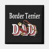 Grenz-Terrier Papa Magnet (Vorne)