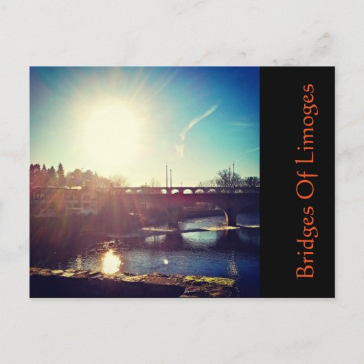 Grenzbrücken Postkarte (Vorderseite)