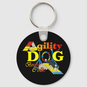 Grenzcollie-Agility-Geschenke Schlüsselanhänger