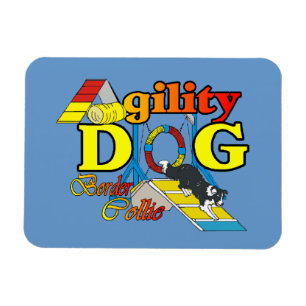Grenzcollie-Agility Magnet