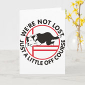 Grenzcollie-Agility weg vom Kurs Karte (Gelbe Blume)