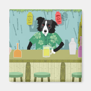Grenzcollie BambusTiki Bar Magnet