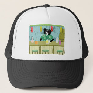 Grenzcollie BambusTiki Bar Truckerkappe