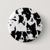 Grenzcollie-Button Button (Vorderseite)