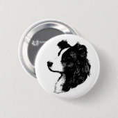 Grenzcollie-Button Button (Vorne & Hinten)