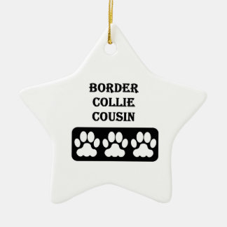 Grenzcollie-Cousin Keramikornament