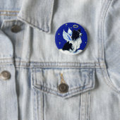 Grenzcollie-Engels-Button Button (Beispiel)