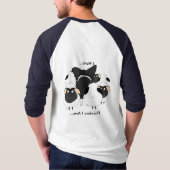 Grenzcollie - i-Herde… deshalb bin- ich Shirt (Rückseite)