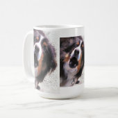 GRENZCOLLIE KAFFEETASSE (Vorderseite Links)