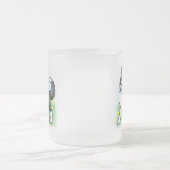 Grenzcollie-mattierte Tasse (Mittel)