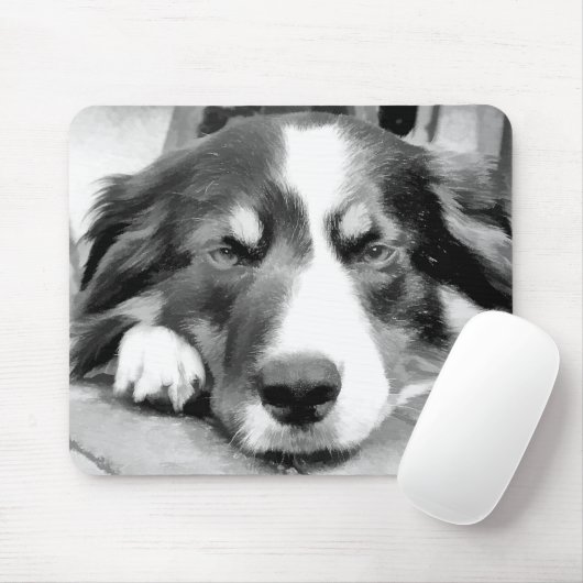 GRENZCOLLIE MOUSEPAD (Mit Mouse)
