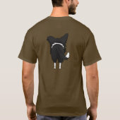 Grenzcollie-Shirt T-Shirt (Rückseite)