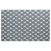 Grenzcollie-Silhouette-Muster Stoff (Fat Quarter (45,7 x 55,9 cm))