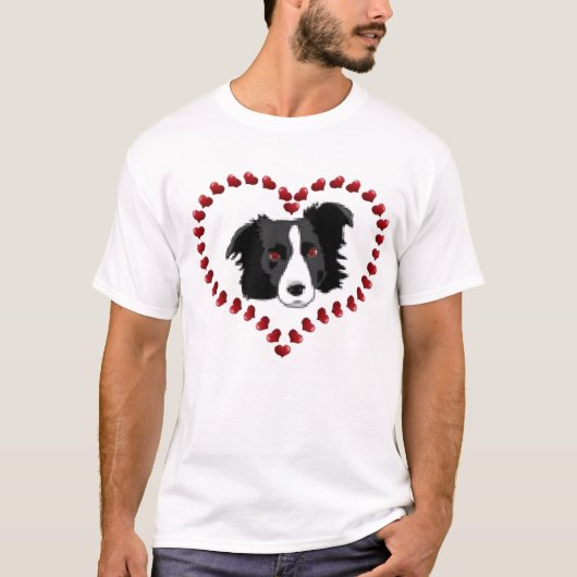 Grenzcollie-T-Shirt T-Shirt (Vorderseite)