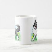 Grenzcollie-Tasse Kaffeetasse (Mittel)