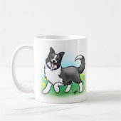 Grenzcollie-Tasse Kaffeetasse (Links)