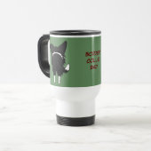 Grenzcollie-Vater-Tasse Reisebecher (Vorderseite Links)