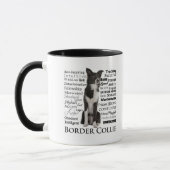 Grenzcollie-Zucht-Merkmal-Tasse Tasse (Links)