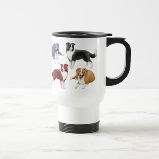 GrenzCollies-Reise-Tasse Reisebecher (Rechts)