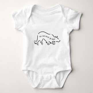 GrenzCollies - Sie können nie zurück gehen Baby Strampler