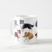 GrenzCollies-Tasse Kaffeetasse (Vorderseite Links)