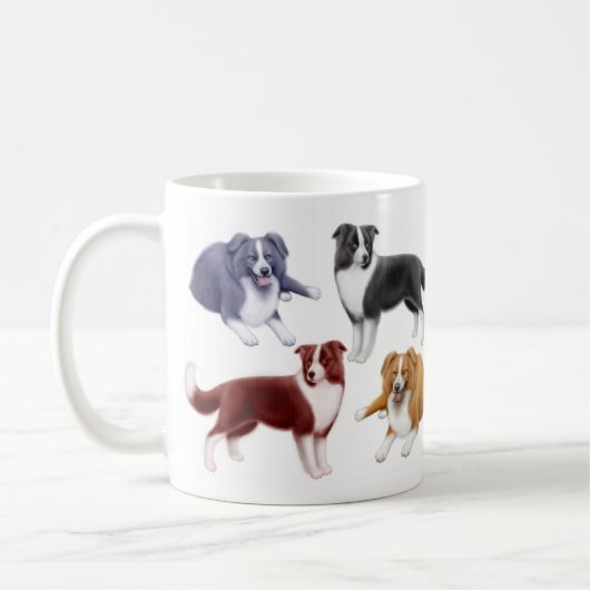 GrenzCollies-Tasse Kaffeetasse (Links)