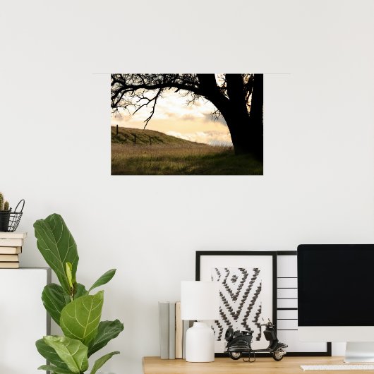 "Grenzdämmerung" Poster (Heimbüro)