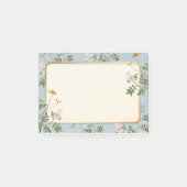 Grenze der wild lebenden Blume Post-it Klebezettel (Vorderseite)