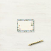 Grenze der wild lebenden Blume Post-it Klebezettel (Auf Schreibtisch)