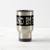 Grenze durch Schicksals-Reisenden Reisebecher (Mittel)