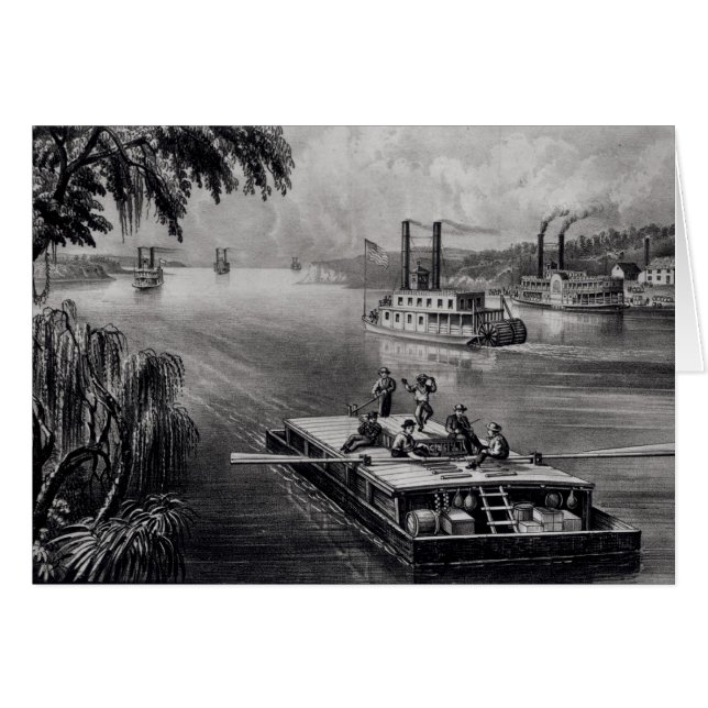 Grenze hinunter den Fluss (Vorderseite (Horizontal))