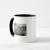 Grenze hinunter den Fluss Tasse (Vorderseite Links)