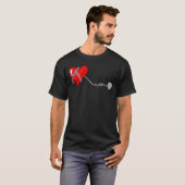 Grenze in der Liebe T-Shirt (Vorne ganz)