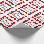 Grenze Ladybugs Geschenkpapier (Ecke)