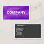 Grenze - Lila Regen Visitenkarte (Vorne/Hinten)