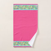 Grenze Pastel Paisley Badhandtuch Set (Handtuch)
