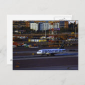 Grenze Postkarte (Vorne/Hinten)