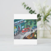 Grenze Somalia Postkarte (Stehend Vorderseite)