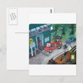 Grenze Somalia Postkarte (Vorne/Hinten)