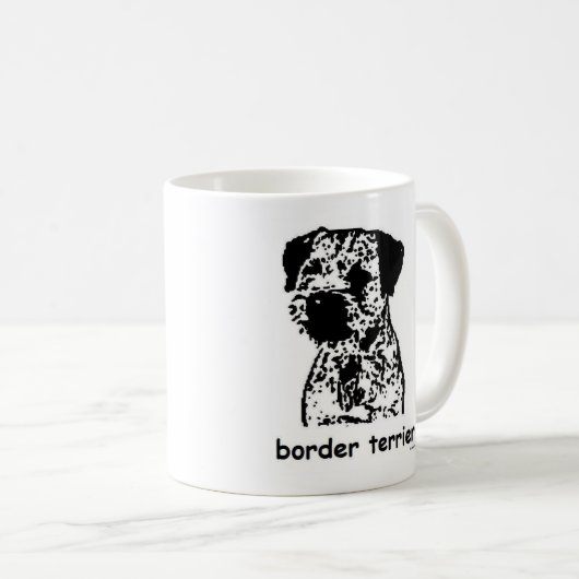 Grenze Terrier Kaffeetasse (VorderseiteRechts)