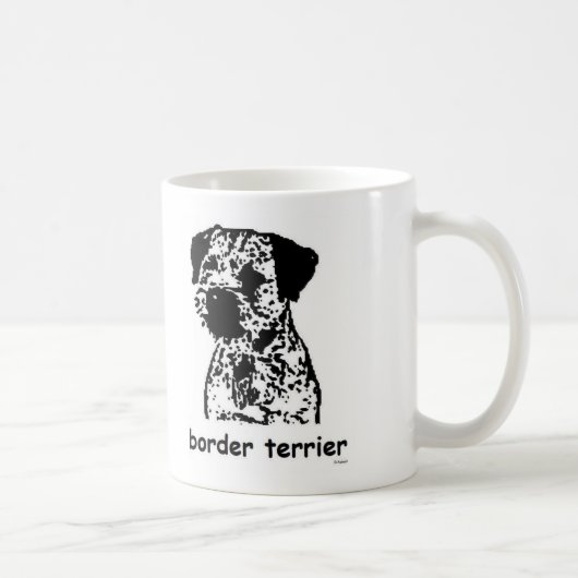 Grenze Terrier Kaffeetasse (Rechts)