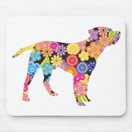 Grenze Terrier Mousepad (Vorne)