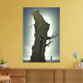 Grenzen Bereiche Canvas Print Leinwanddruck (Insitu (Wohnzimmer))