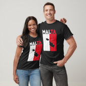 Grenzen des Landes Malta T-Shirt (Unisex)