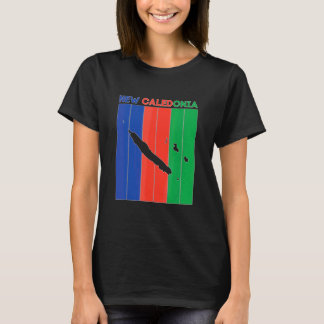 Grenzen des Landes Neukaledonien T-Shirt