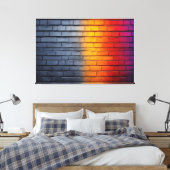 Grenzen des Lichts Leinwanddruck (Insitu (Schlafzimmer))