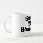 Grenzen erhöhen kaffeetasse (Links)